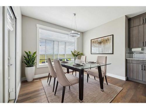 1471 Ranch Road, Carstairs, AB - Indoor Photo Showing Dining Room