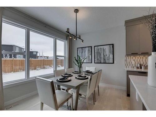 332 Legacy Circle Se, Calgary, AB - Indoor Photo Showing Dining Room