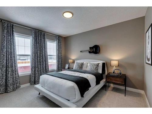 332 Legacy Circle Se, Calgary, AB - Indoor Photo Showing Bedroom