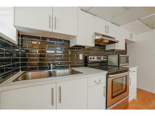 195 Maranda Close Ne, Calgary, AB - Indoor Photo Showing Kitchen With Double Sink