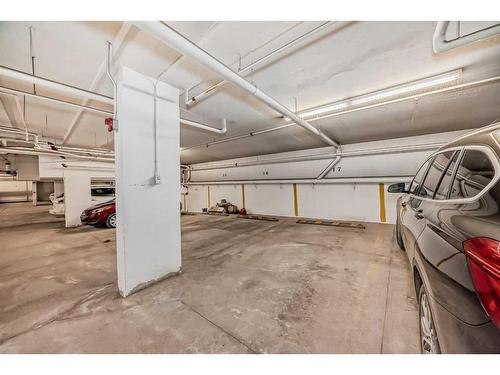 406-119 19 Street Nw, Calgary, AB - Indoor Photo Showing Garage