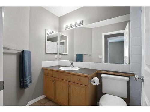 65 Everwoods Close Sw, Calgary, AB - Indoor Photo Showing Bathroom