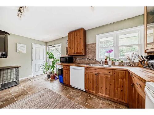 8827 33 Avenue Nw, Calgary, AB - Indoor Photo Showing Kitchen With Double Sink