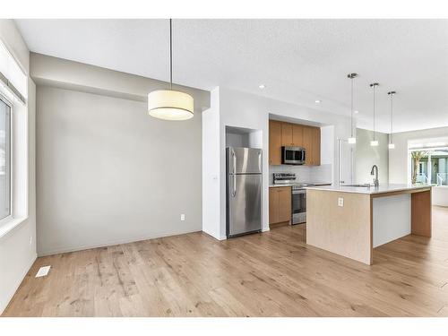 267 Copperstone Cove Se, Calgary, AB - Indoor Photo Showing Kitchen With Upgraded Kitchen