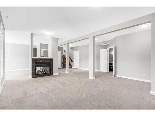242057 209 Street West, Rural Foothills County, AB - Indoor With Fireplace
