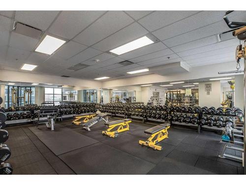 1908-220 12 Avenue Se, Calgary, AB - Indoor Photo Showing Gym Room