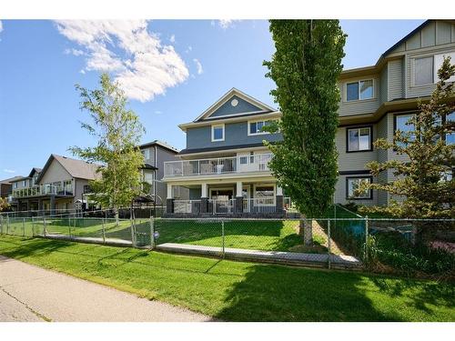 258 Bayside Point Sw, Airdrie, AB - Outdoor With Deck Patio Veranda With Facade