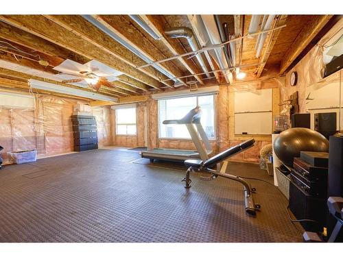 258 Bayside Point Sw, Airdrie, AB - Indoor Photo Showing Basement