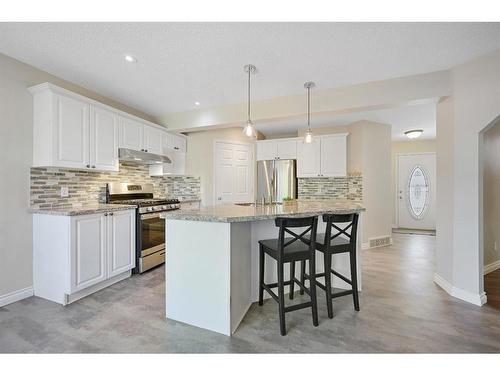 79 Valley Brook Circle Nw, Calgary, AB - Indoor Photo Showing Kitchen With Stainless Steel Kitchen With Upgraded Kitchen