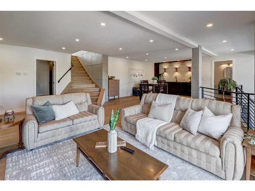 2320 Sunset Avenue Sw, Calgary, AB - Indoor Photo Showing Living Room