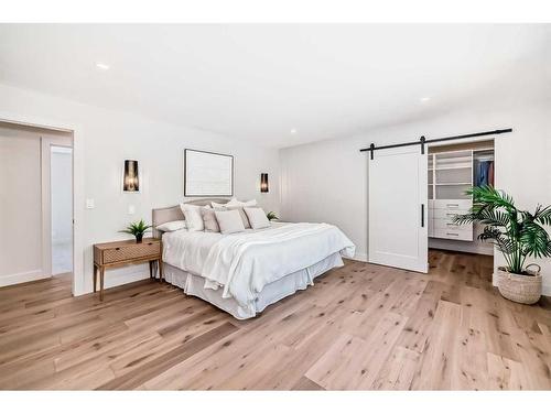 8 Lake Lucerne Close Se, Calgary, AB - Indoor Photo Showing Bedroom