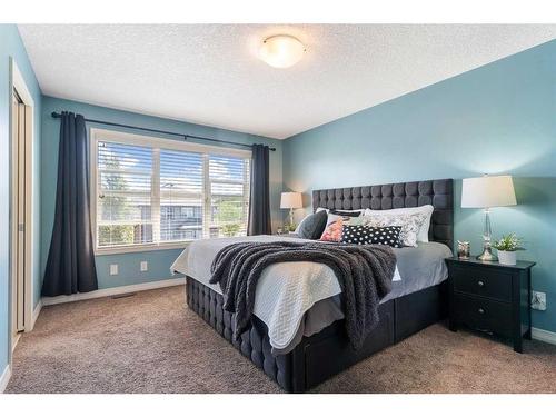 75 Chaparral Valley Way Se, Calgary, AB - Indoor Photo Showing Bedroom