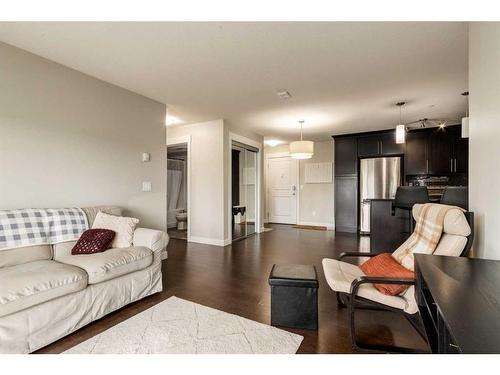 4305-155 Skyview Ranch Way Ne, Calgary, AB - Indoor Photo Showing Living Room