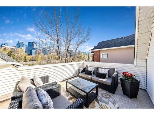 812 Memorial Drive Nw, Calgary, AB - Outdoor With Deck Patio Veranda With Exterior