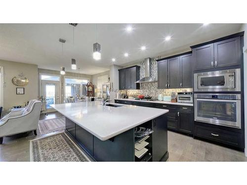 164 Nolanlake View Nw, Calgary, AB - Indoor Photo Showing Kitchen With Stainless Steel Kitchen With Upgraded Kitchen