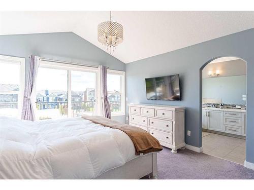 2237 Bayside Road Sw, Airdrie, AB - Indoor Photo Showing Bedroom