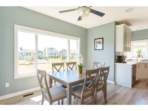 2237 Bayside Road Sw, Airdrie, AB - Indoor Photo Showing Dining Room