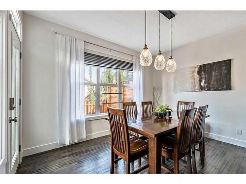 16 Marquis Grove Se, Calgary, AB - Indoor Photo Showing Dining Room