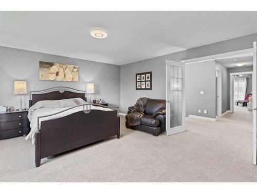 24 Cranleigh Drive Se, Calgary, AB - Indoor Photo Showing Bedroom