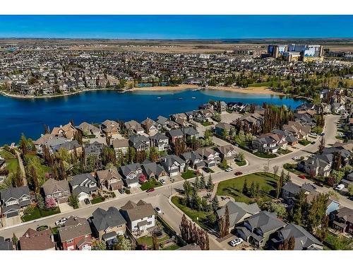 48 Auburn Sound Crescent Se, Calgary, AB - Outdoor With Body Of Water With View