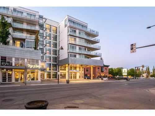 708-1020 9 Avenue Se, Calgary, AB - Outdoor With Balcony