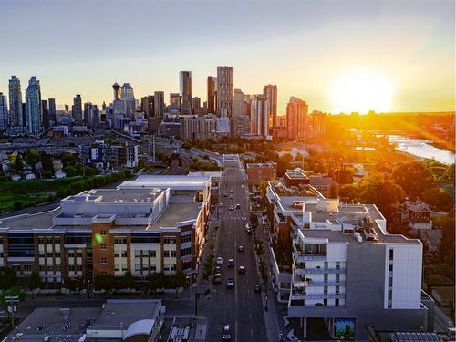 708-1020 9 Avenue Se, Calgary, AB - Outdoor With View