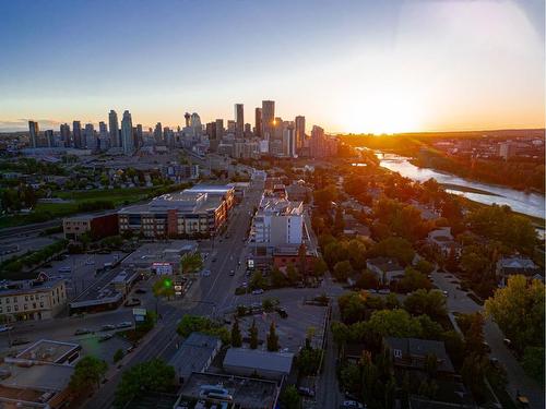 708-1020 9 Avenue Se, Calgary, AB - Outdoor With View