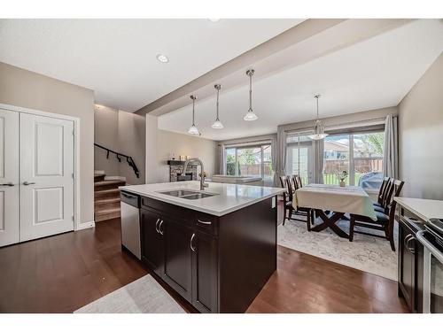 41 Sherwood Heights Nw, Calgary, AB - Indoor Photo Showing Kitchen With Double Sink