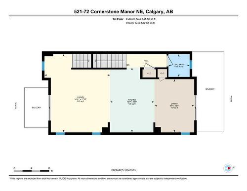 521-72 Cornerstone Manor Ne, Calgary, AB - Outdoor With View