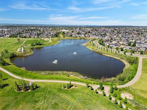 735 New Brighton Drive Se, Calgary, AB - Outdoor With Body Of Water With View
