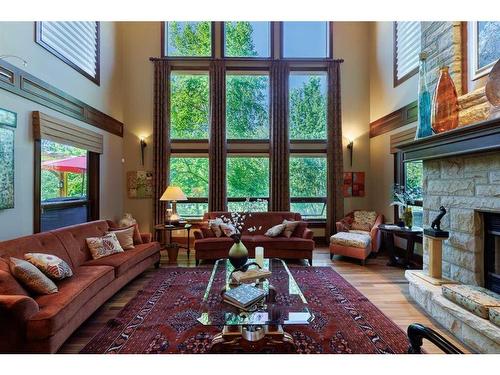 303 Church Ranches Rise, Rural Rocky View County, AB - Indoor Photo Showing Living Room