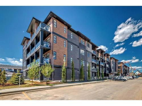 2210-55 Lucas Way Nw, Calgary, AB - Outdoor With Balcony With Facade