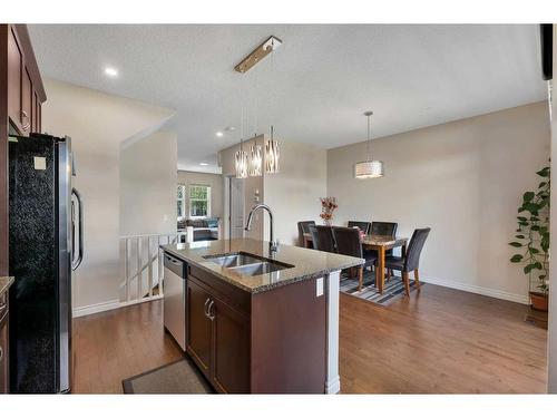 88 Redstone Avenue Ne, Calgary, AB - Indoor Photo Showing Kitchen With Double Sink