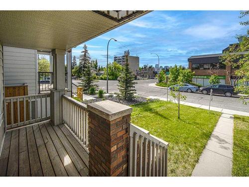 1104 17 Avenue Nw, Calgary, AB - Outdoor With Deck Patio Veranda With Exterior