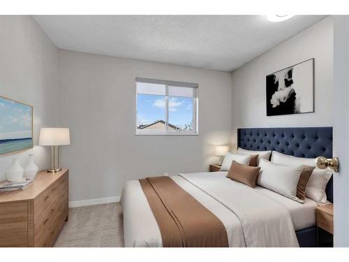 120 Martinbrook Road Ne, Calgary, AB - Indoor Photo Showing Bedroom
