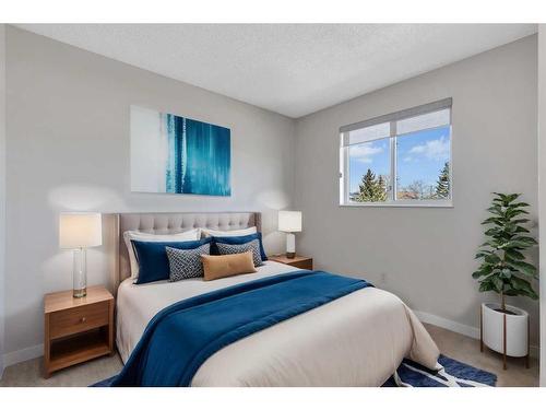 120 Martinbrook Road Ne, Calgary, AB - Indoor Photo Showing Bedroom