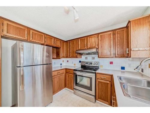112 Coverdale Way Ne, Calgary, AB - Indoor Photo Showing Kitchen With Double Sink