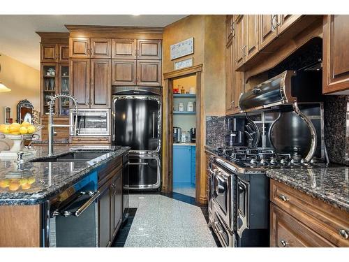 40 Panatella Manor Nw, Calgary, AB - Indoor Photo Showing Kitchen With Double Sink With Upgraded Kitchen