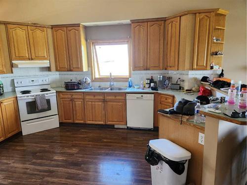 271236 Range Road 13 Nw, Airdrie, AB - Indoor Photo Showing Kitchen With Double Sink