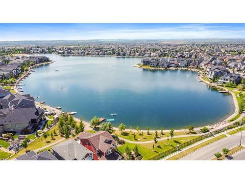 19 Auburn Sound Cove Se, Calgary, AB - Outdoor With Body Of Water With View