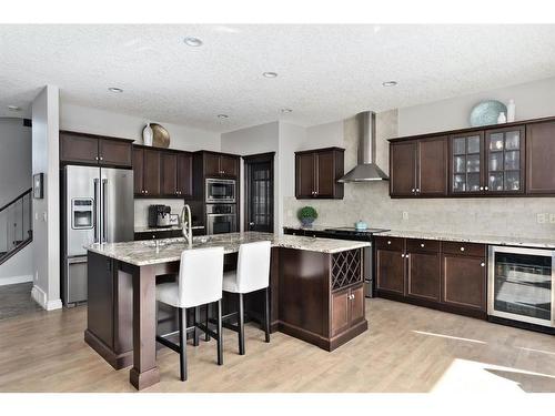 19 Auburn Sound Cove Se, Calgary, AB - Indoor Photo Showing Kitchen With Stainless Steel Kitchen With Upgraded Kitchen