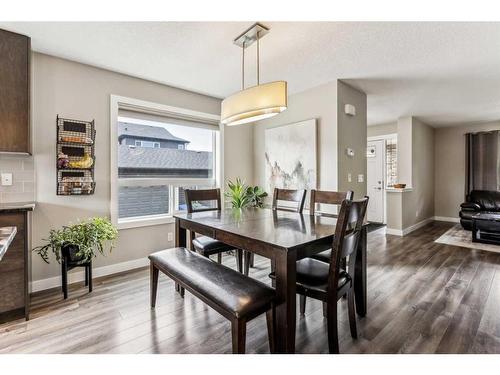 104 Legacy View Se, Calgary, AB - Indoor Photo Showing Dining Room