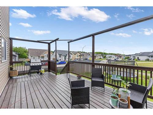 2 Valarosa Court, Didsbury, AB - Outdoor With Deck Patio Veranda With Exterior