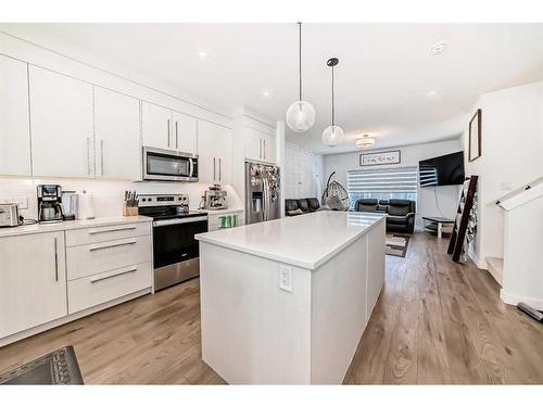 66 Mallard Heath Se, Calgary, AB - Indoor Photo Showing Kitchen With Stainless Steel Kitchen With Upgraded Kitchen