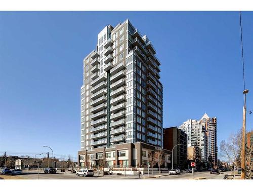 806-1501 6 Street Sw, Calgary, AB - Outdoor With Facade