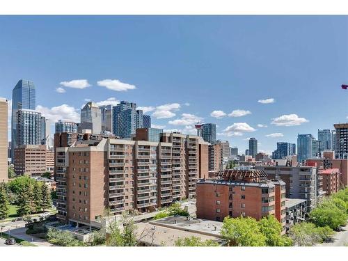 806-1501 6 Street Sw, Calgary, AB - Outdoor With View