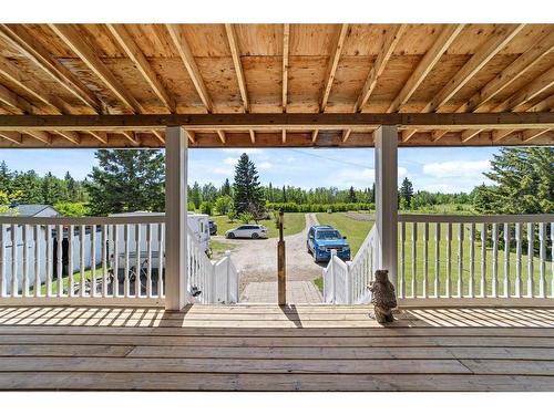 360003 Range Road 5-0, Rural Clearwater County, AB - Outdoor With Deck Patio Veranda With Exterior