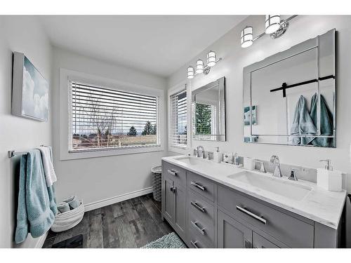 136 Hawkdale Close Nw, Calgary, AB - Indoor Photo Showing Bathroom