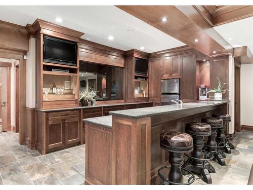 243045 Morgans Road, Rural Rocky View County, AB - Indoor Photo Showing Kitchen With Upgraded Kitchen