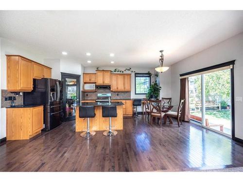 373 Kincora Drive Nw, Calgary, AB - Indoor With Fireplace
